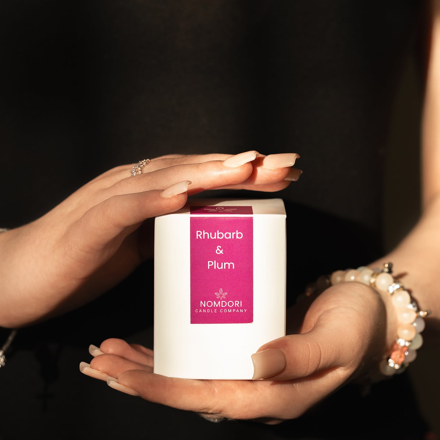 Rhubarb & Plum 75g Candle