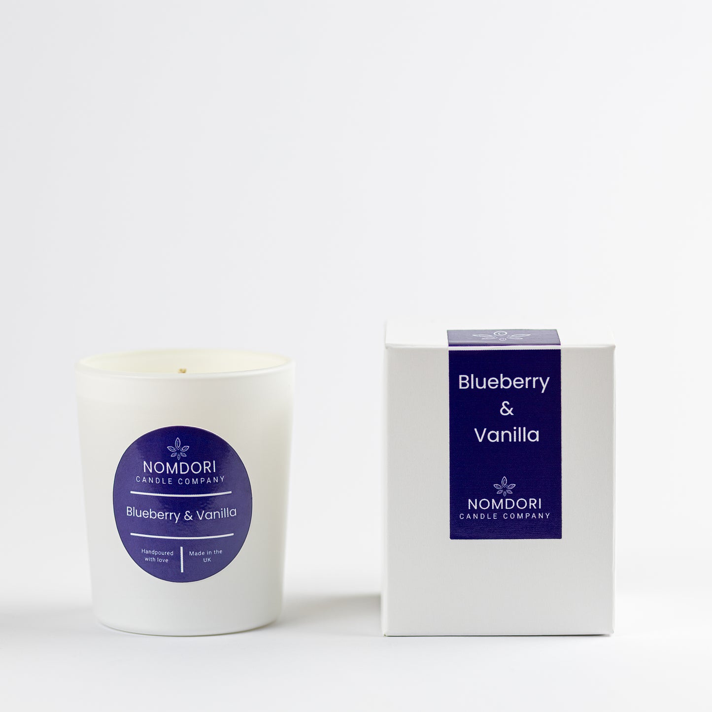 Blueberry & Vanilla 75g Candle