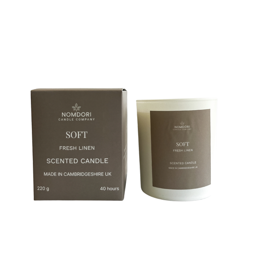 Soft Candle 220g - Fresh Linen