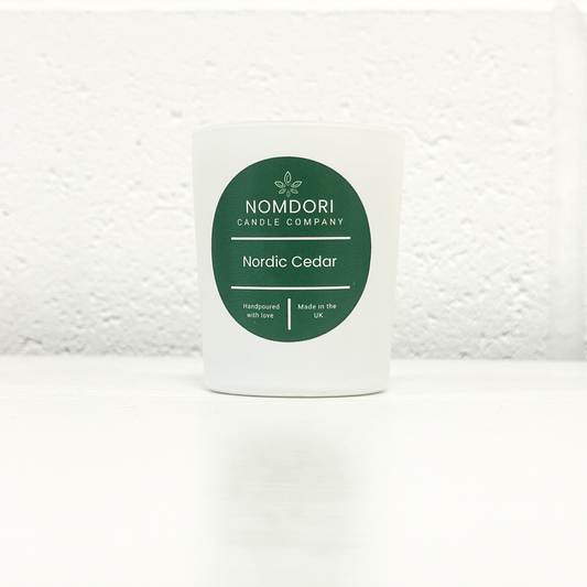Nordic Cedar Candle | Premium Fragrance | Coconut & Rapeseed Wax