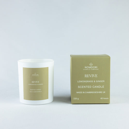 Revive Candle 220g - Lemongrass & Ginger