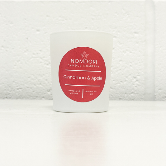 Cinnamon & Apple Candle | Premium Fragrance Oils | Coconut Wax Candle