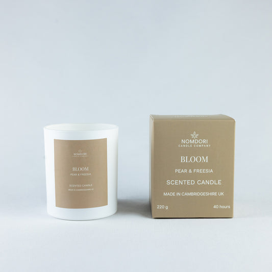 Bloom Candle 220g - Pear & Freesia